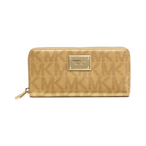 michael kors continental wallet outlet|michael kors monogram zip wallet.